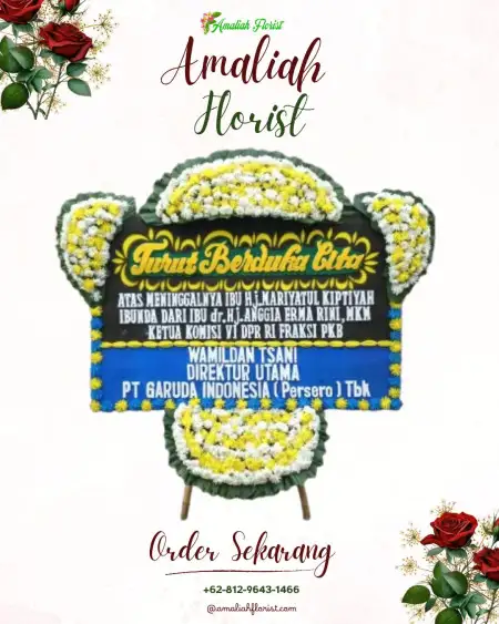 Papan Bunga Duka Candi Retno